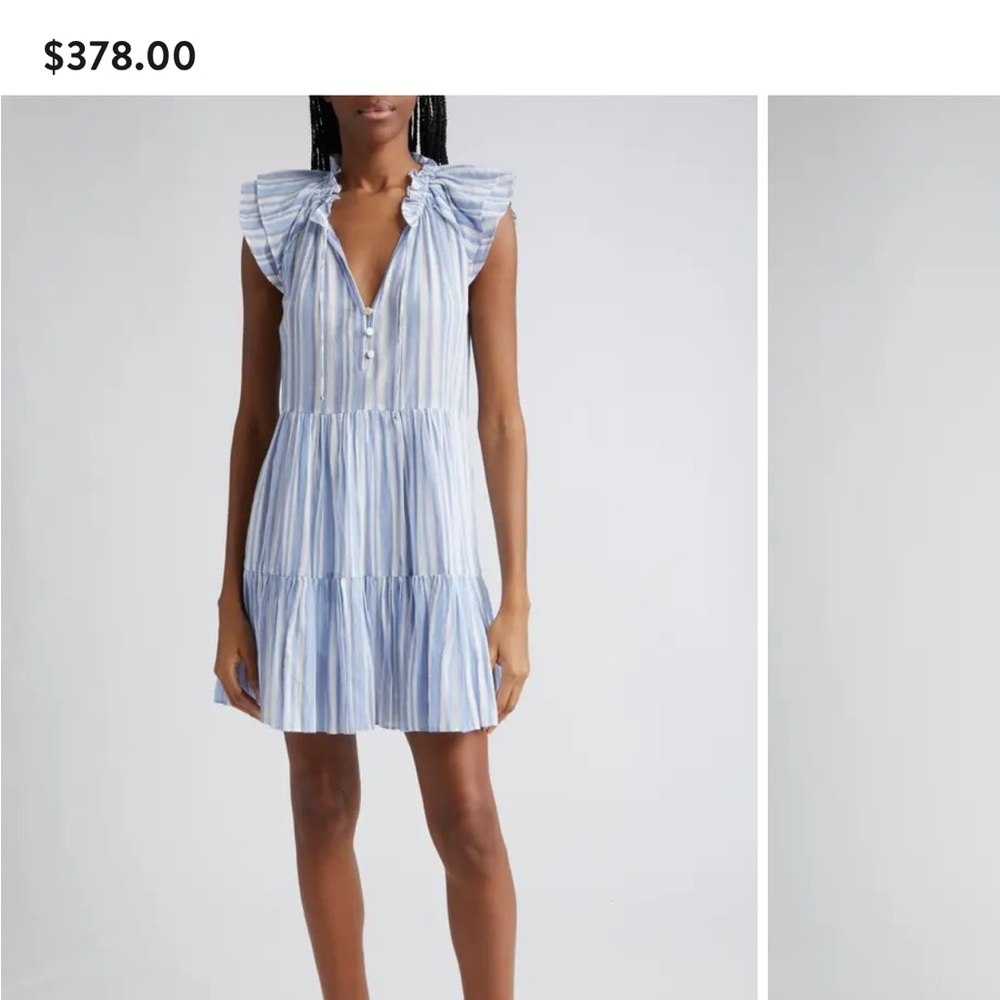Veronica Beard Zee tiered mini dress